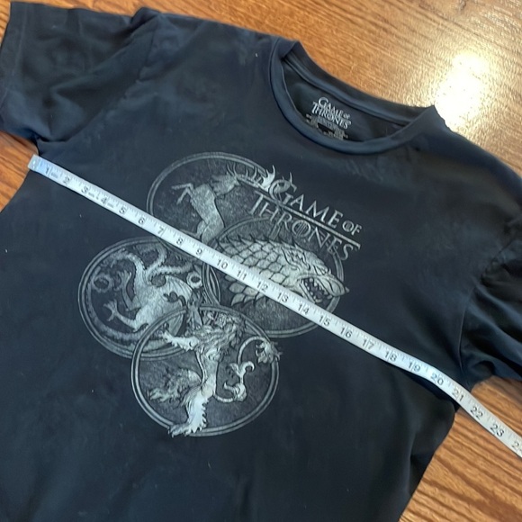 Game of Thrones graphic men’s T shirt black size Large - Picture 5 of 9